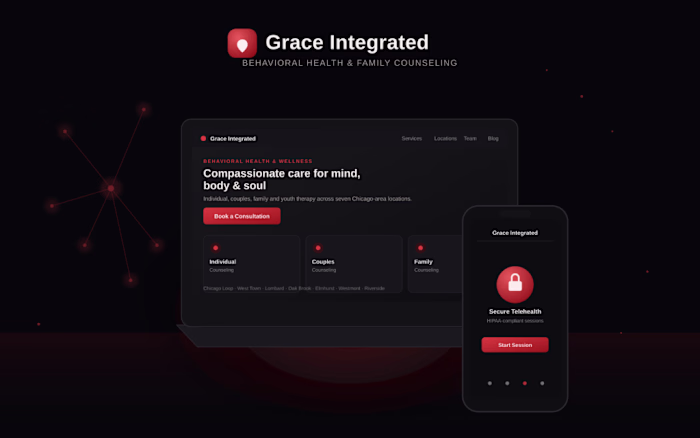 Grace Integrated Website Redesign