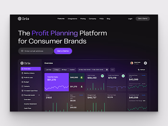 Dashboard UI Design