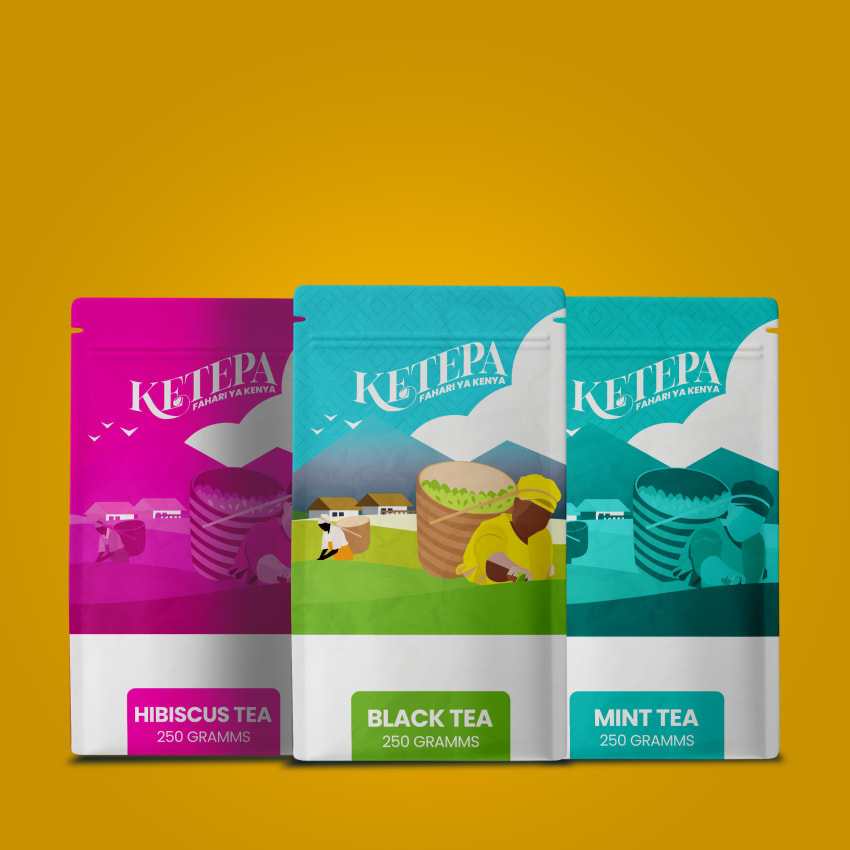 Ketepa Tea Packaging Rebrand Concept on Behance by Gachuhi Muraya