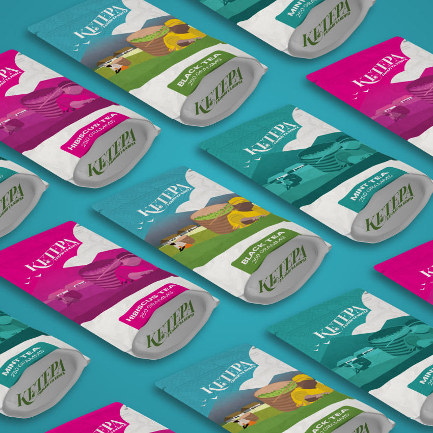 Ketepa Tea Packaging Rebrand Concept on Behance by Gachuhi Muraya