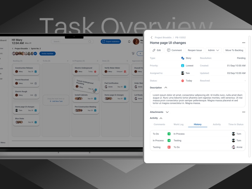 Task Board :: Behance by Liana Manasaryan