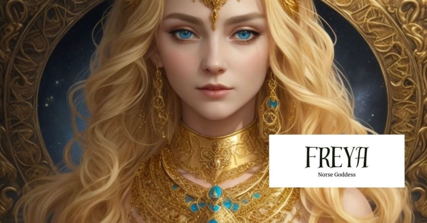 Freya: Goddess of Love, Beauty, and Magic by thewritingnook _