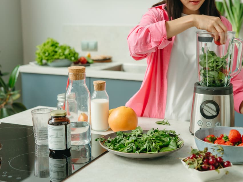 Blending vegetables hotsell