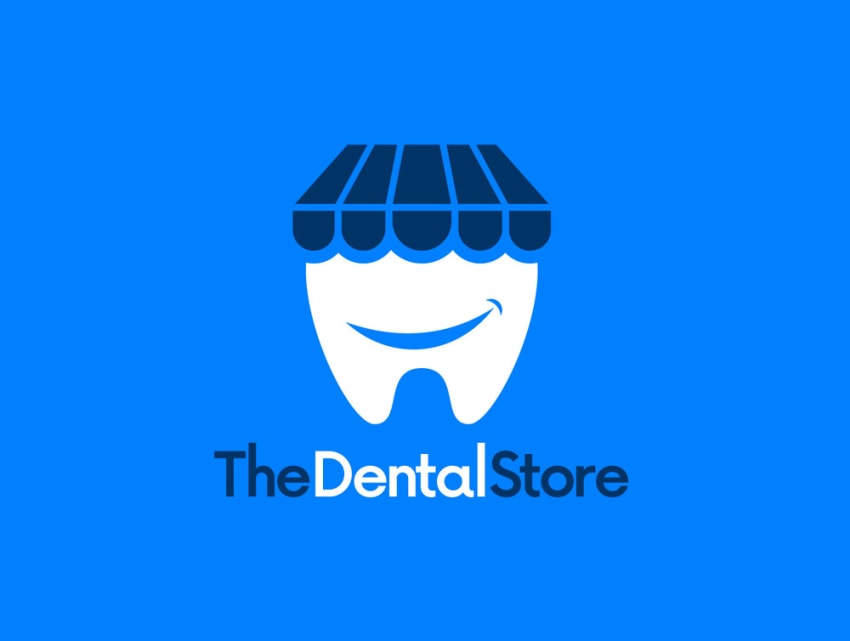 The Dental Store Logo on Behance by Syed Sanan Ali