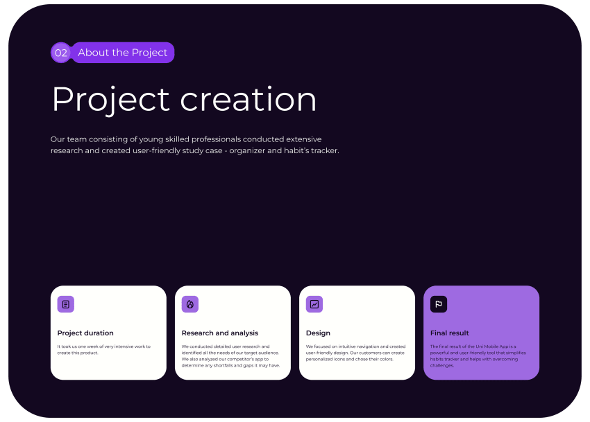 UNI. Planner Mobile App Design :: Behance by Liliia Puhuch