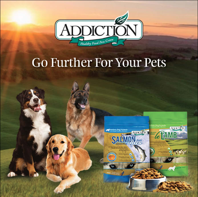 Addiction Pet Food social media post by Jefferson Pillas Contra