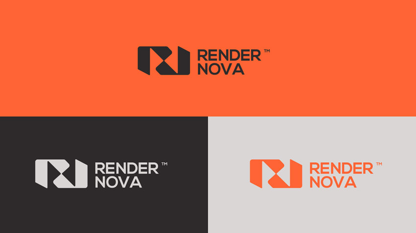 Render Nova - Logo Design By Usman Chaudhery