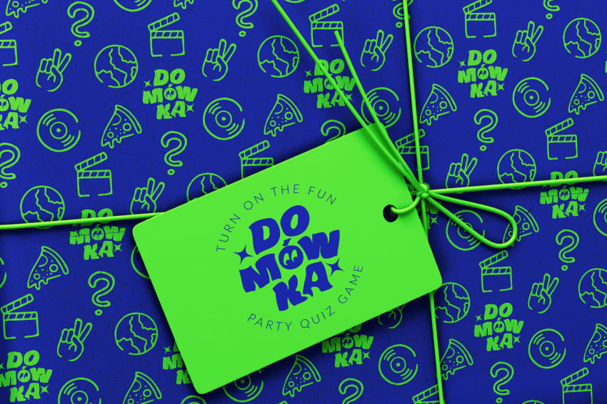 House Party Quiz Game Packaging by Agnieszka Wieckiewicz