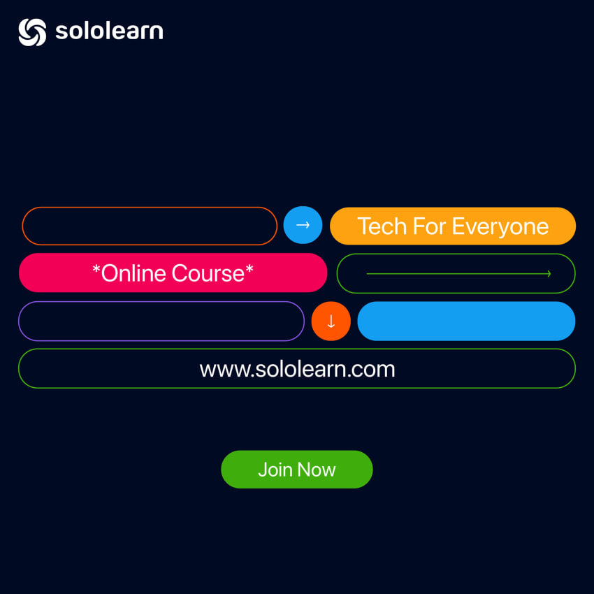 Sololearn: Tech For Everyone :: Behance by Victoria Karapetian