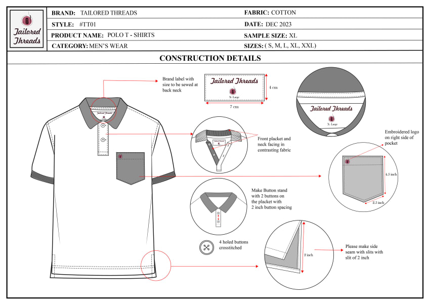 Polo t 2024 shirt tech pack