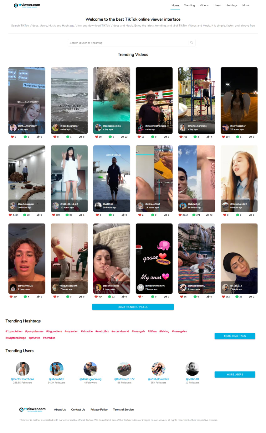 Tiktok online viewer