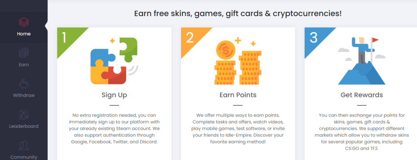 Earn Free  Gift Cards In 2023 - Idle-Empire