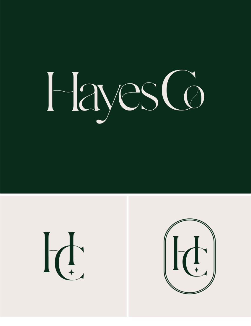 Hayes Company Boutique Branding by Madison Park Contra