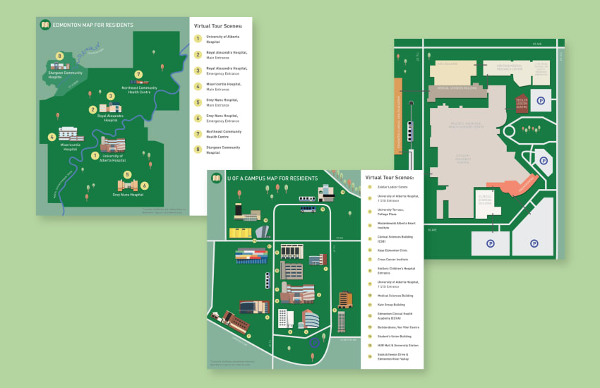 Map Illustration: Postgraduate Medical Education by Trina Bloemen | Contra