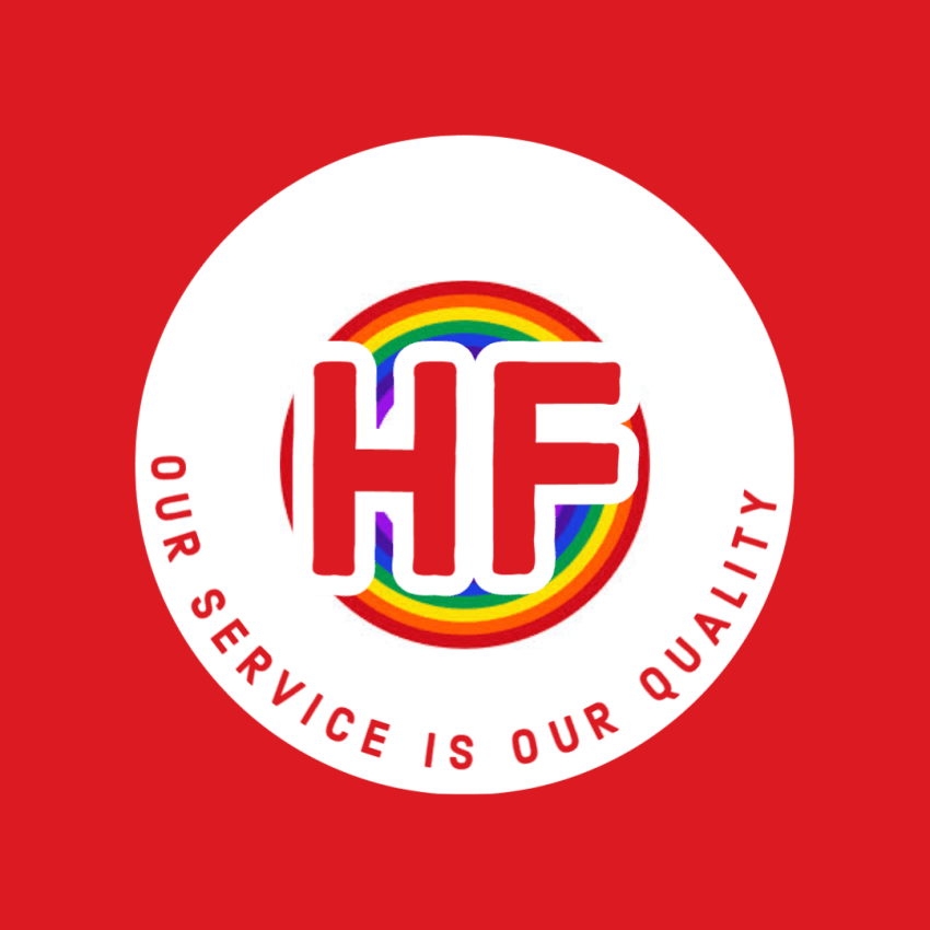 HF Logo Design Vector Graphic by xcoolee · Creative Fabrica