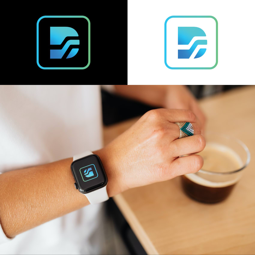 D+F LOGO DESIGN CONCEPT by RISHABH BHANDARI