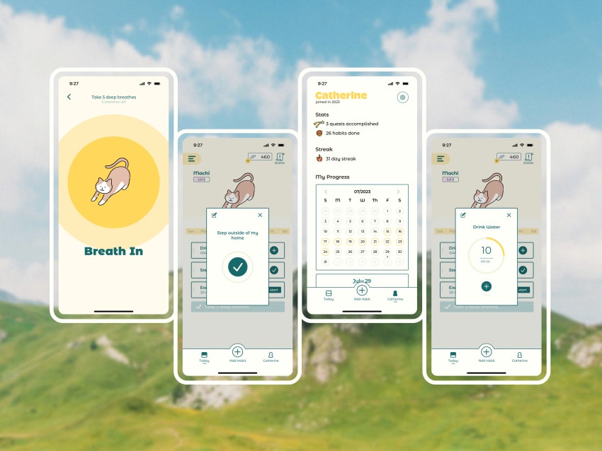 Product Design for Task Cat by Catherine Wu