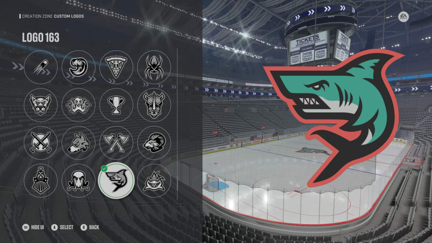 NHL 23 NEW Custom Logos 