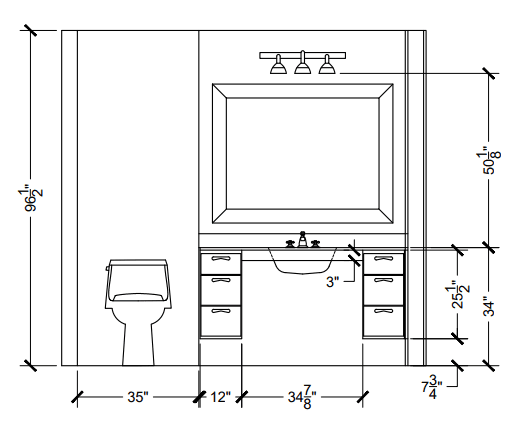 Accessible Bath by Rebeca Fleitas