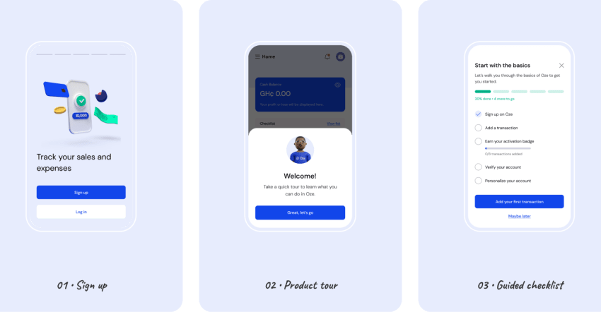 Oze - Mobile App Redesign by Lenry Neequaye