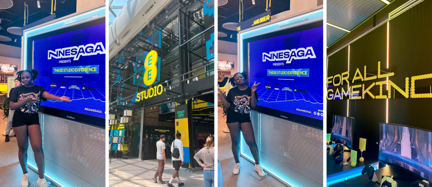 EE x NNESAGA 'Gaming Zone' Campaign by Dorsha Thompson