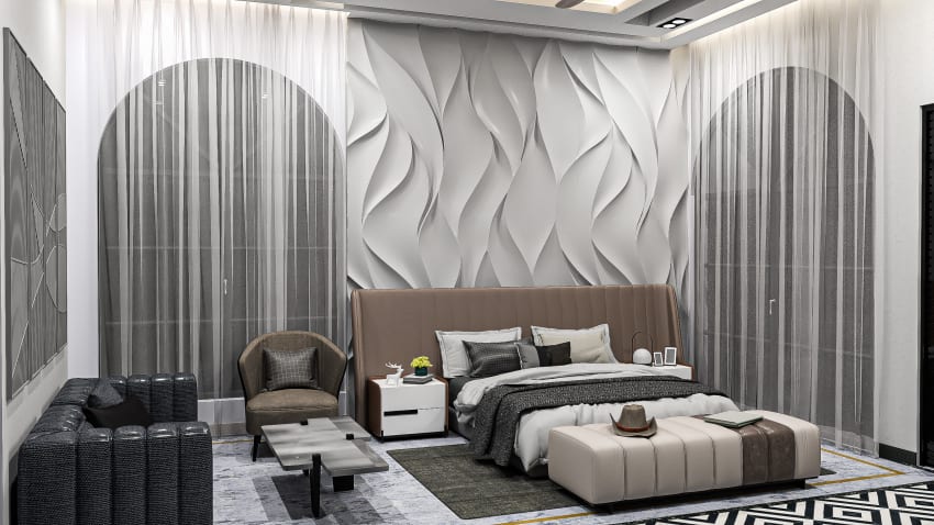 Modern Bedroom Design by Rishav Raghav