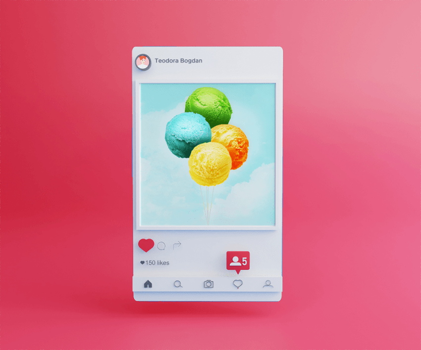 Social media banners by Teodora Bogdan