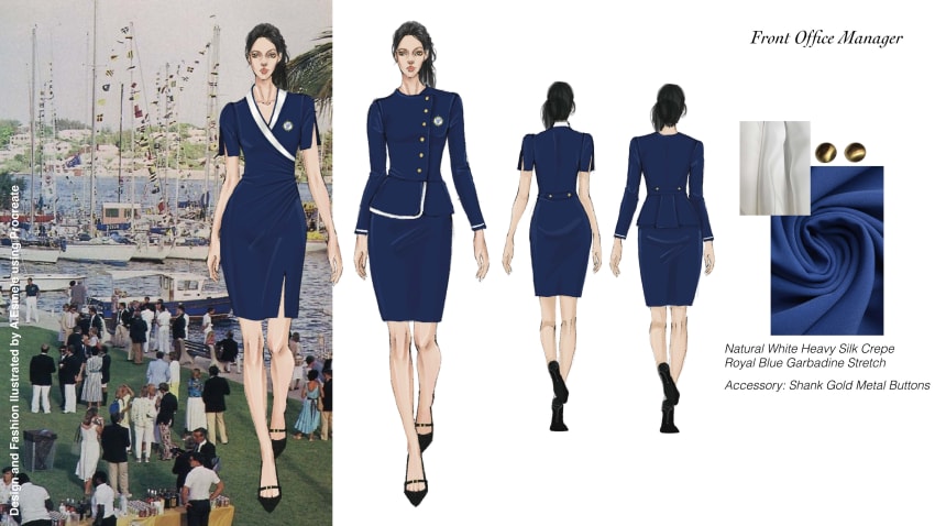 Subic Bay Yacht Club Uniform Proposal by Angelie Esmele