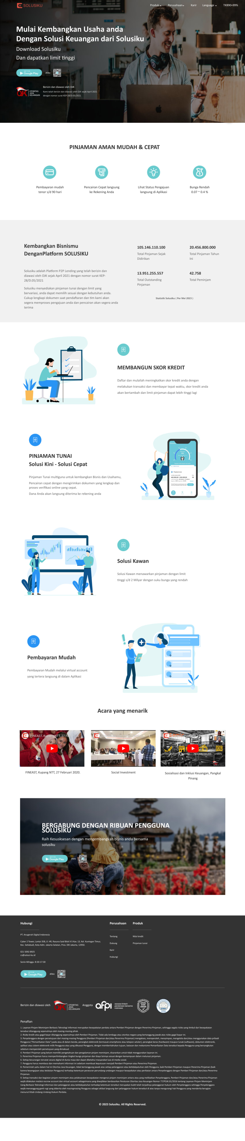 Company Profile Redesign: Solusiku by Toni Toni