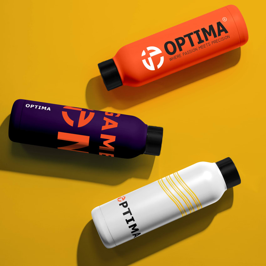 Optima Logo & Brand Identity Design by Omkar Pawar