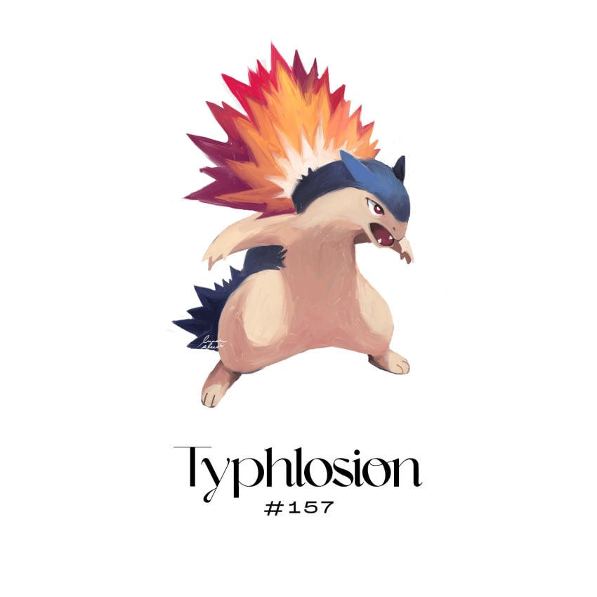 Johto Fire Starter by Lloyd Dela Cruz