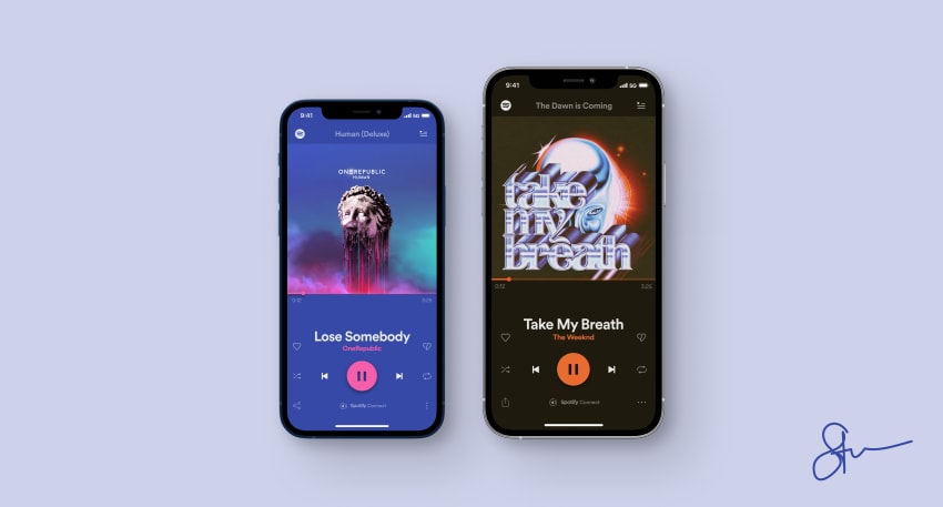 Spotify Redesign Concept By Steven Mancera