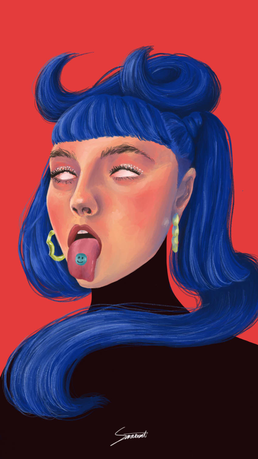 DEMI DEVIL - Ashnikko :: Behance by Saraswati Dyah