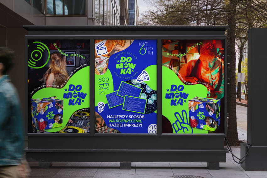 House Party Quiz Game Packaging by Agnieszka Wieckiewicz