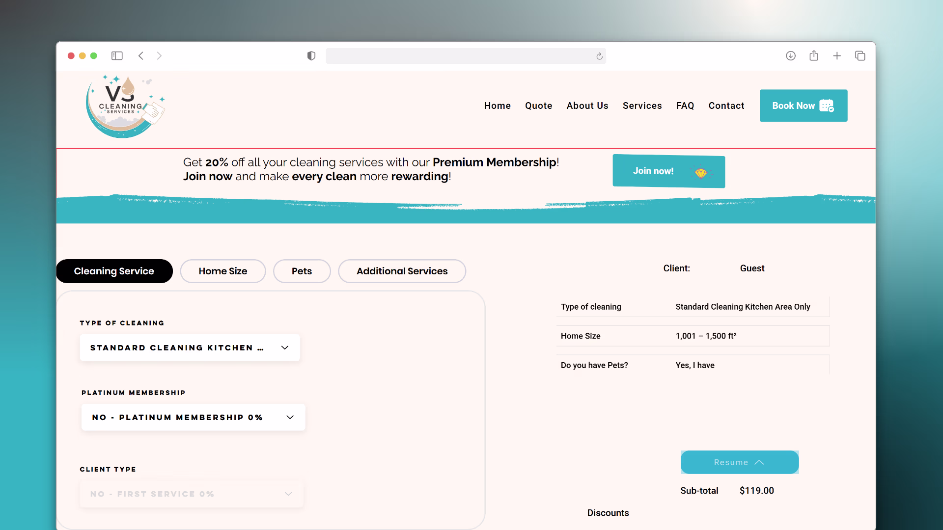 Placeholder project card media
