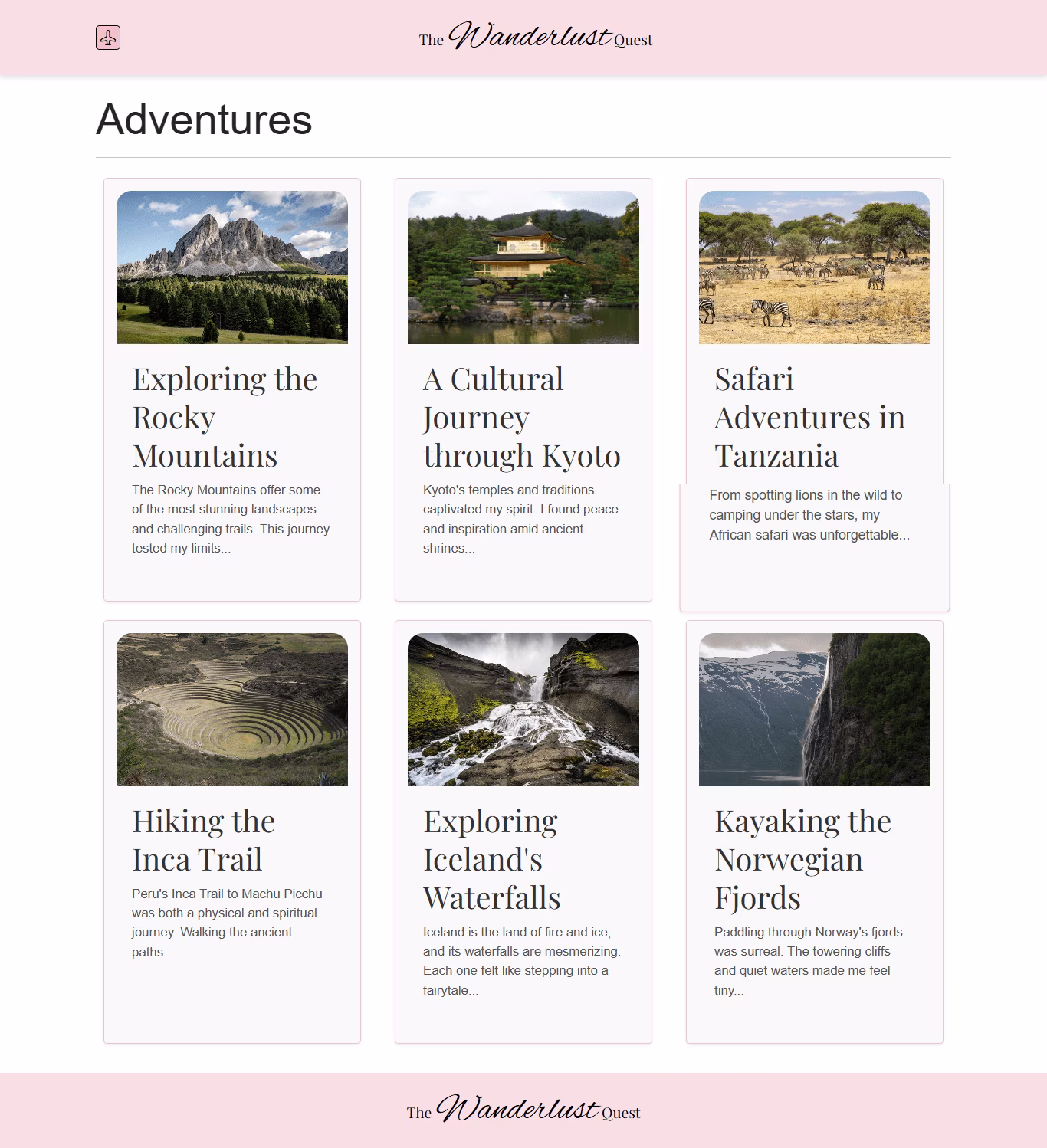 Placeholder project card media