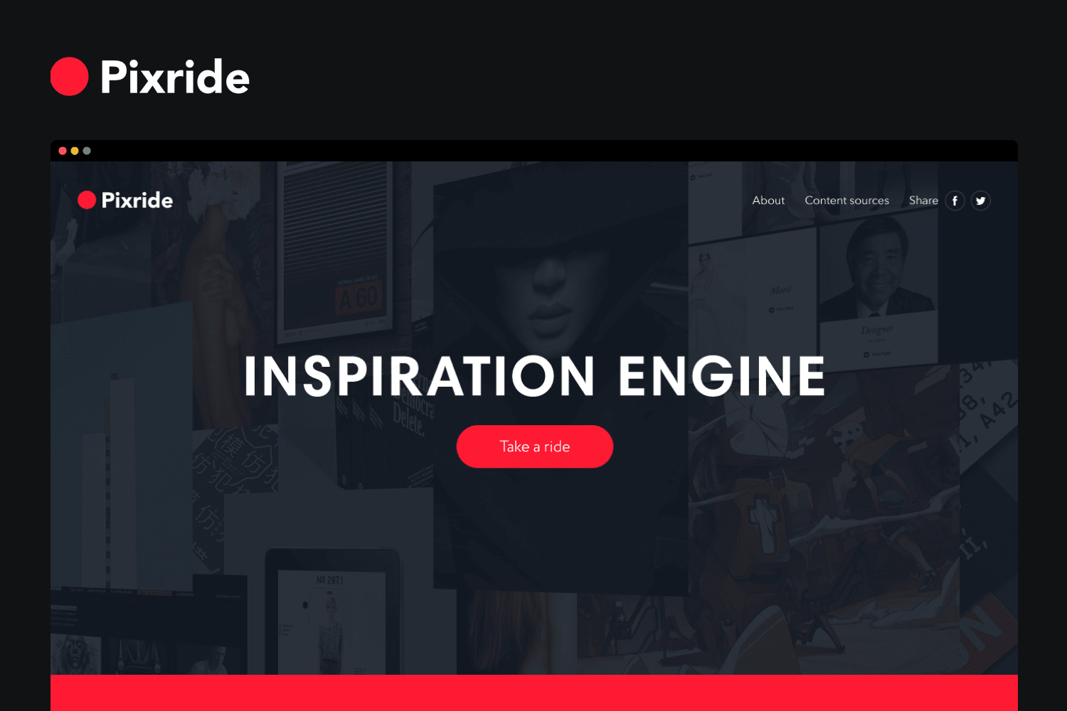 Placeholder project card media