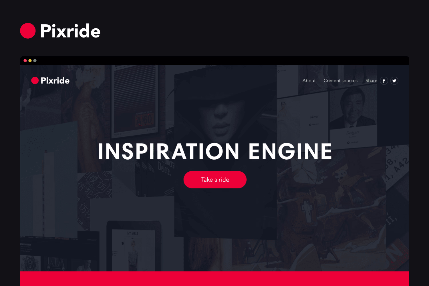 Placeholder project card media