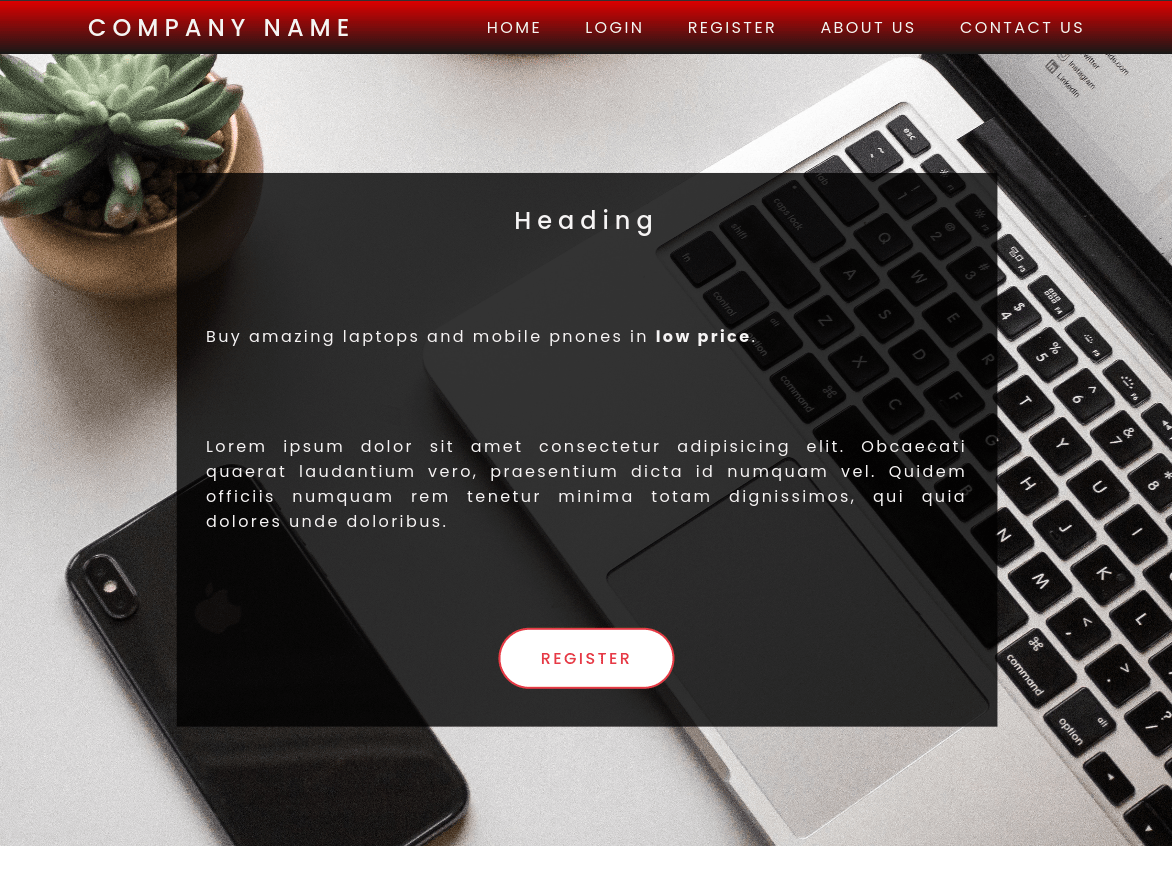 Placeholder project card media