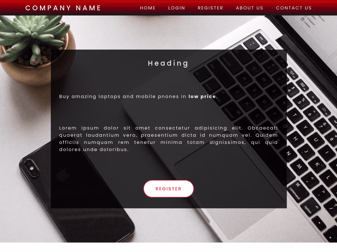 Placeholder project card media