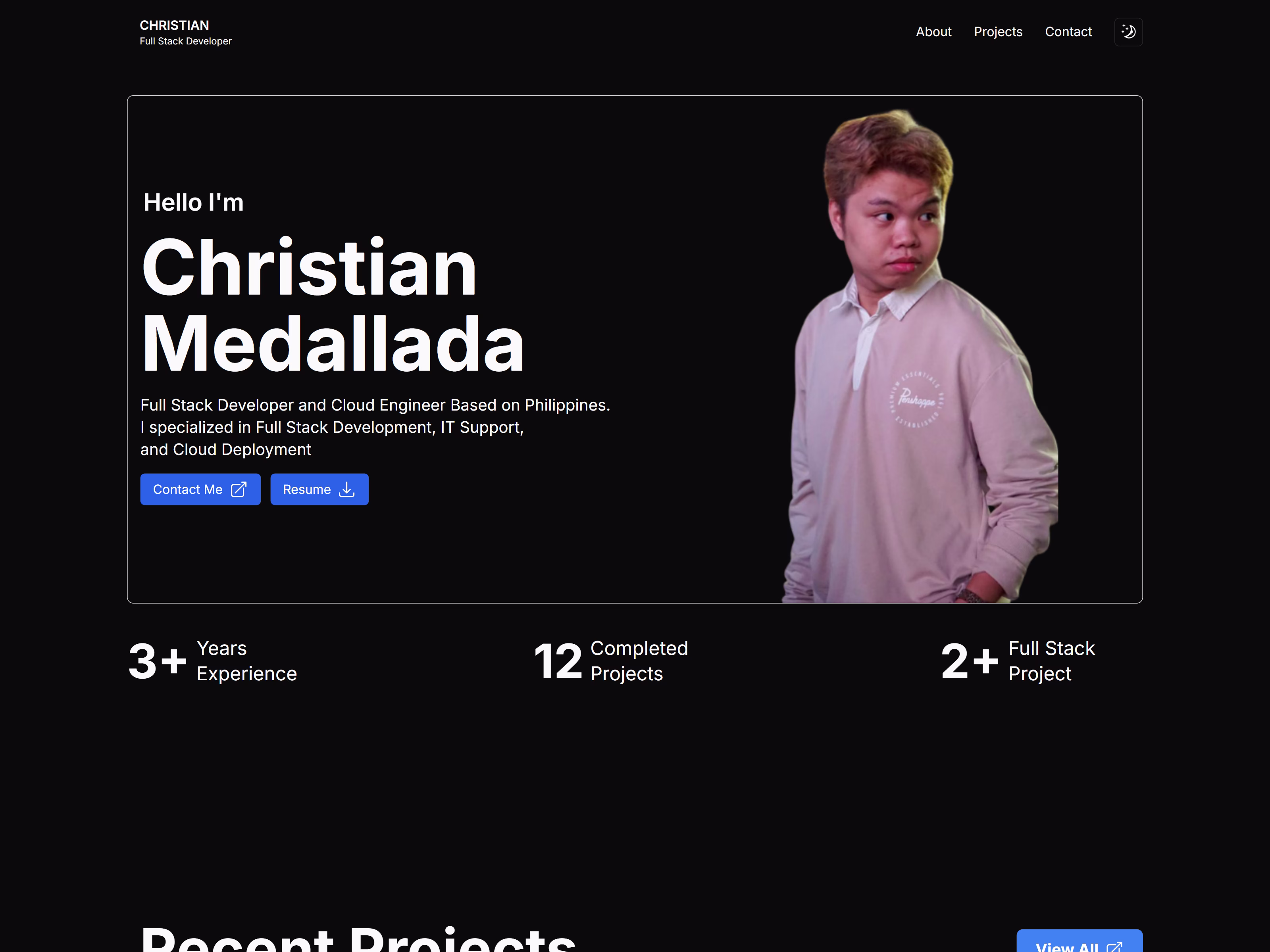 Placeholder project card media
