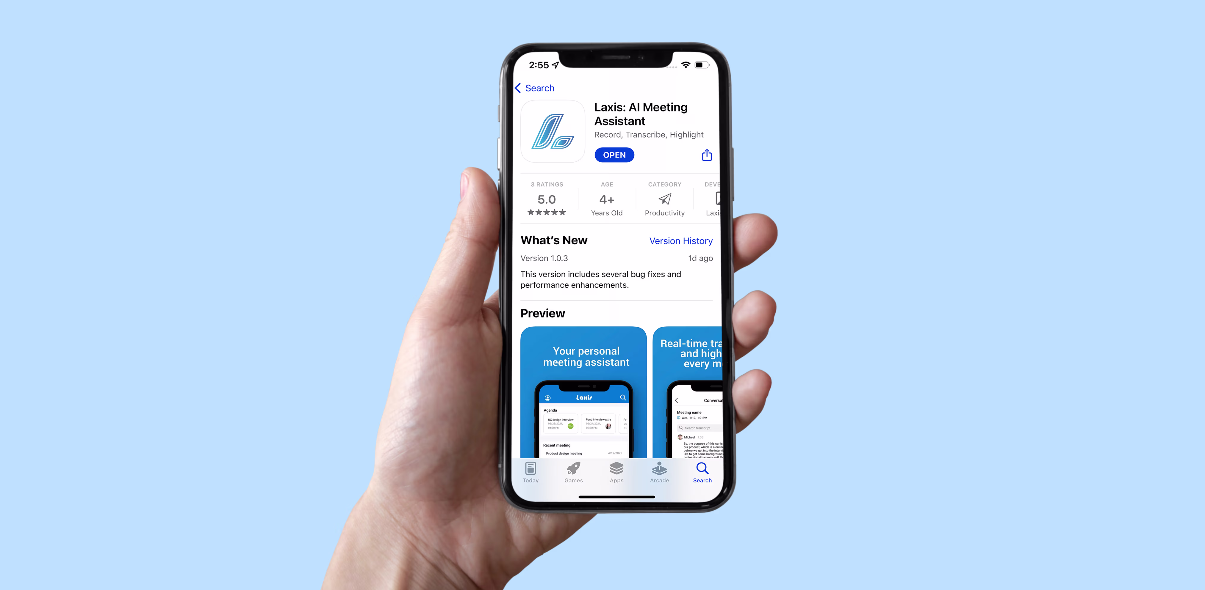 Placeholder project card media