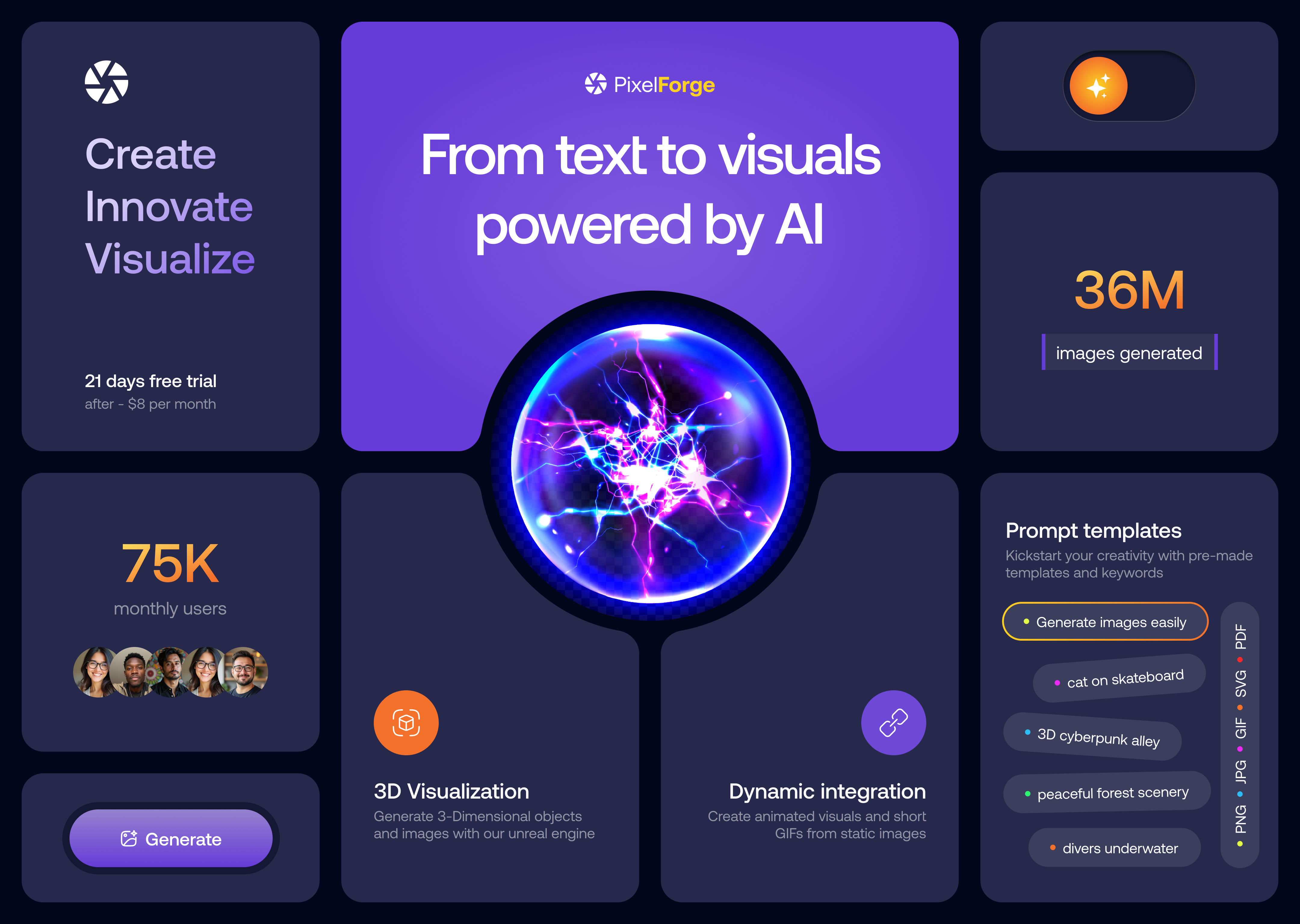 Placeholder project card media