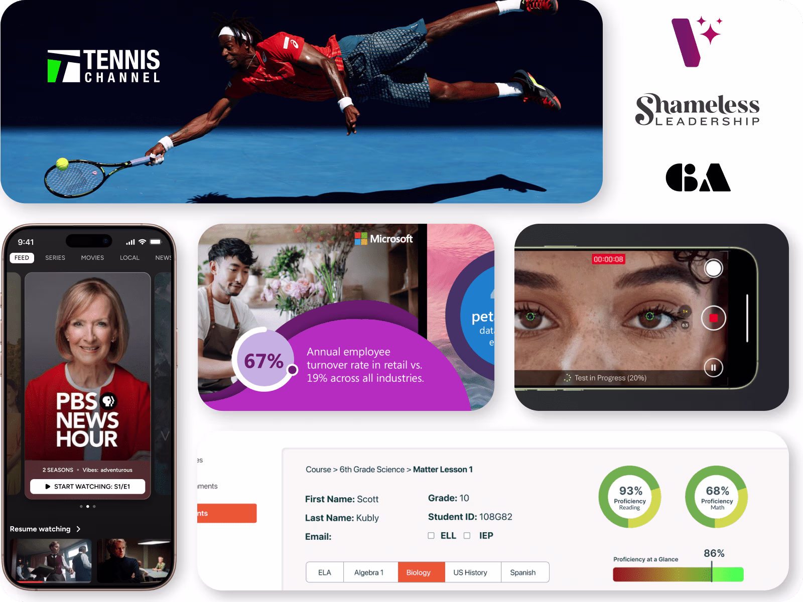 Placeholder project card media