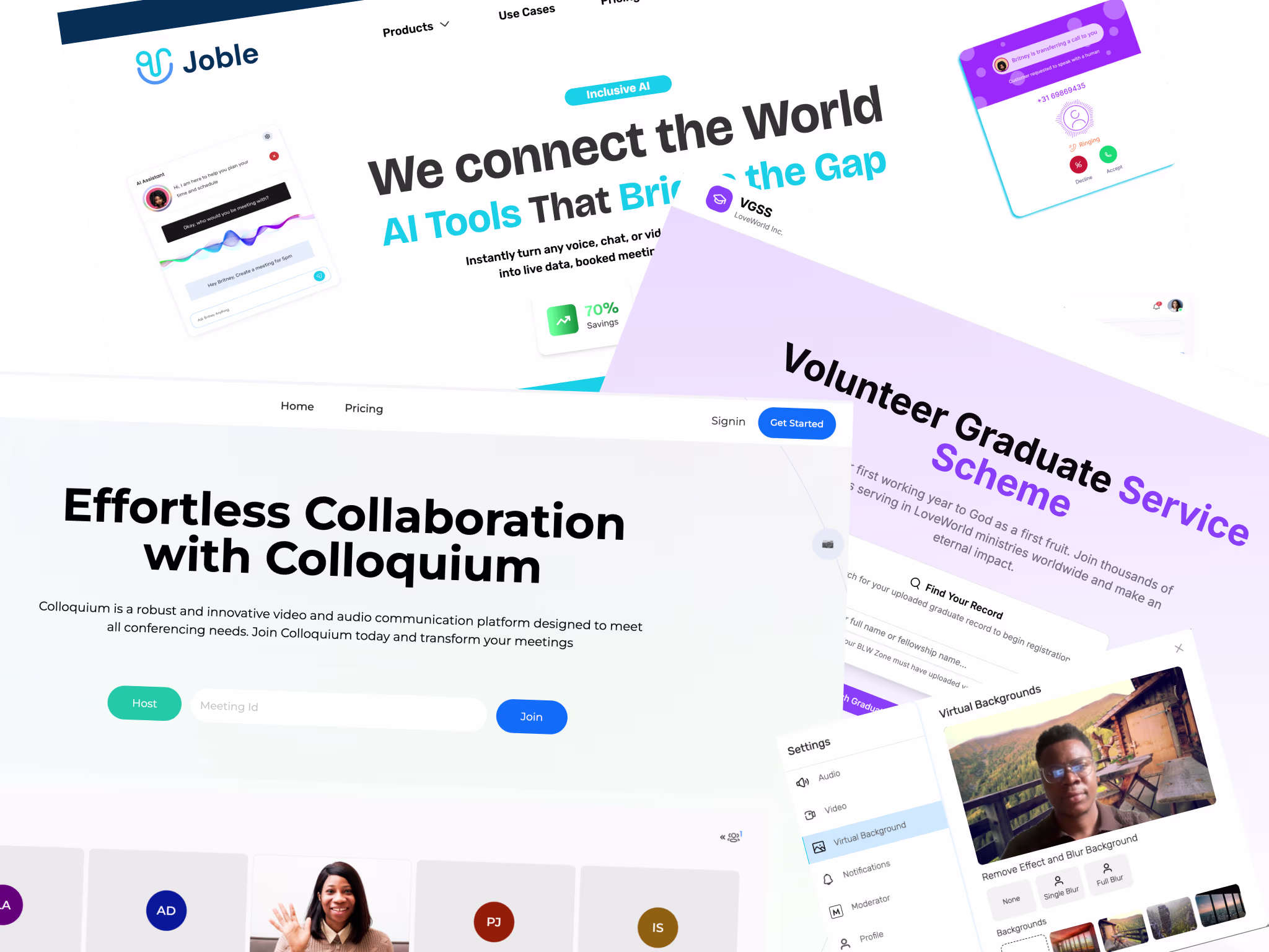 Placeholder project card media