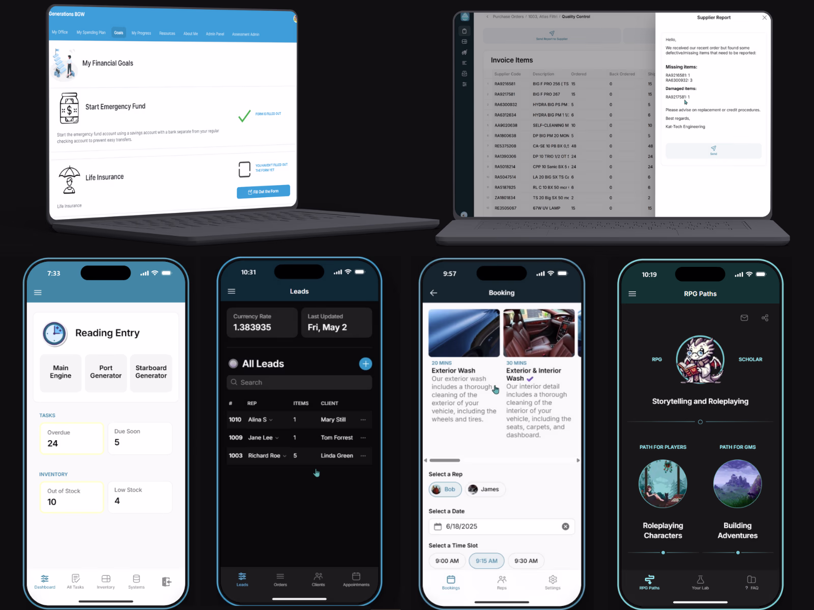 Placeholder project card media