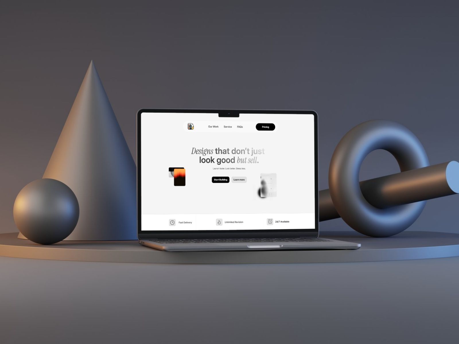 Placeholder project card media