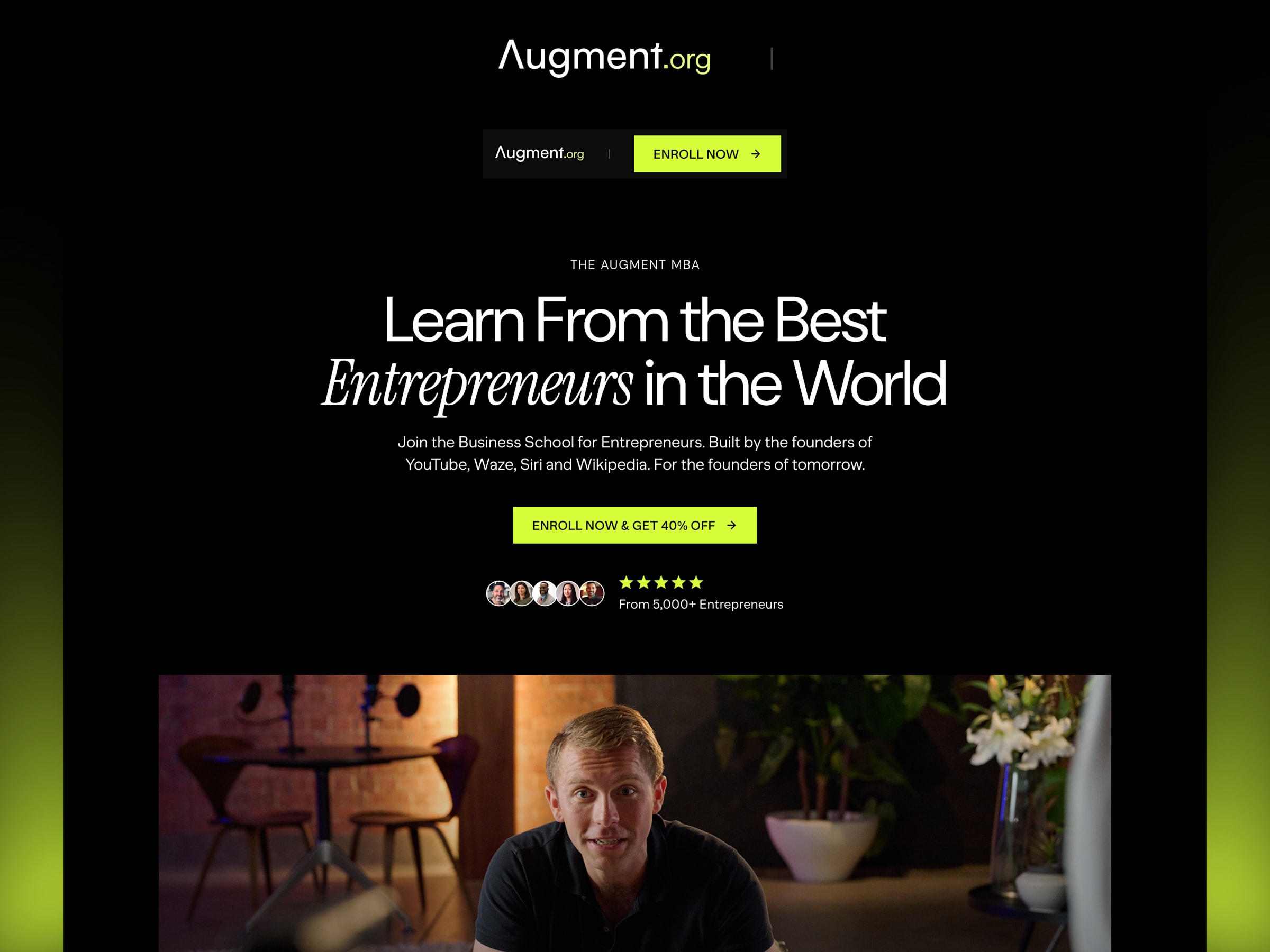 Augment Landing Page Redesign cover