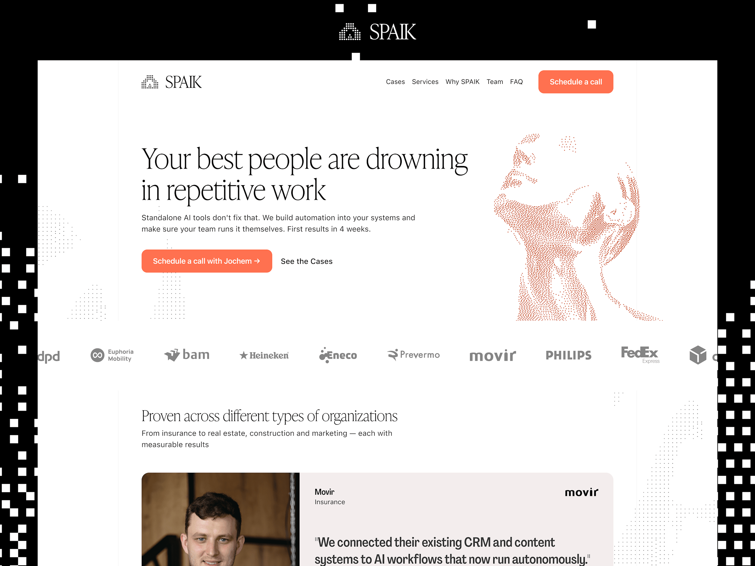 SPAIK Marketing Website Design and Development cover