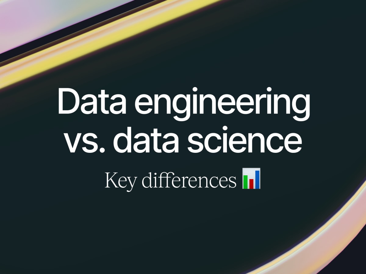 Data engineering vs data science key differences contra